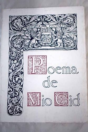 Poema del mío cid