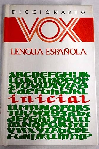 Diccionario inicial de la lengua espanola (spanish edition)