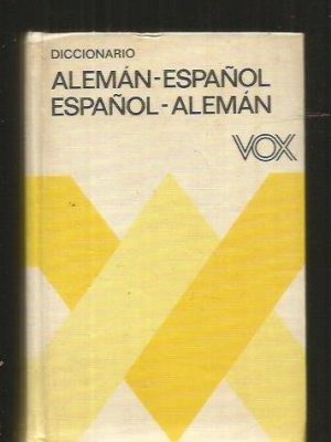Diccionario vox alemán-español, español-alemán