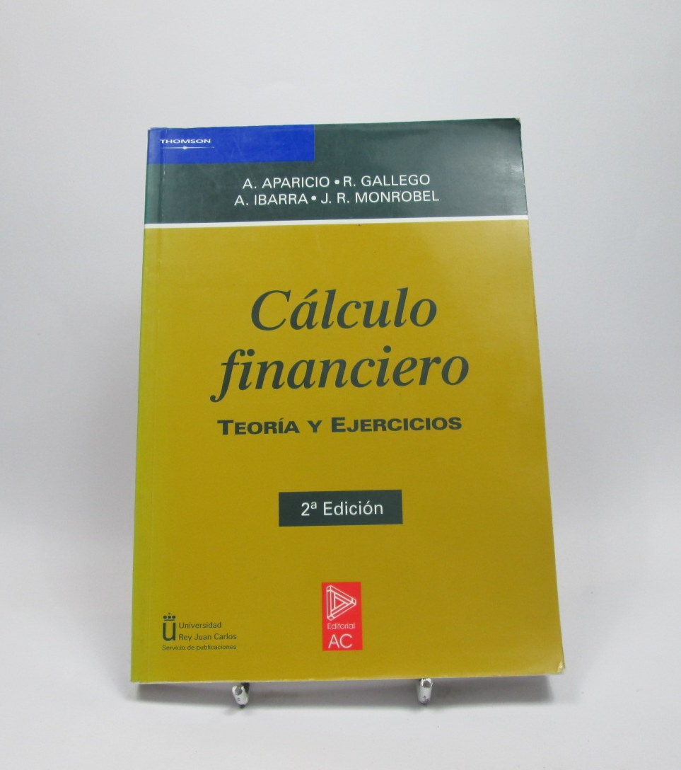 📚 Comprar Cálculo Financiero Teoría Y Ejercicios — Libros Eco 9417