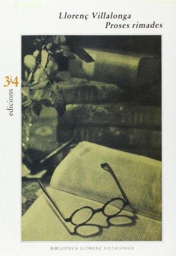 Proses rimades (3 i 4) (catalan edition)