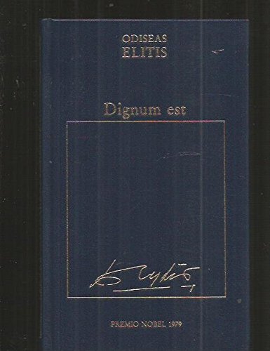 9788475302126_dignum-est_front-1.jpg Dignum est
