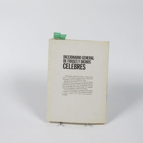 Diccionario general de frases y dichos célebres