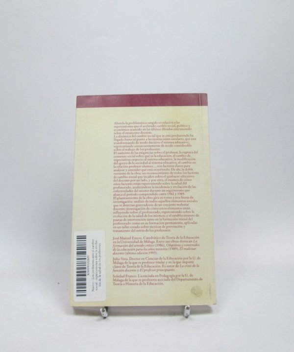 Los profesores ante el cambio social: repercusiones sobre la evolución de la salud de los profesores