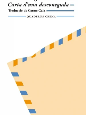 Carta d'una desconeguda