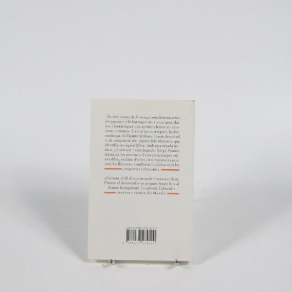 Si menges una llimona sense fer ganyotes