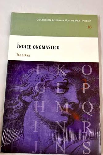 Índice onomástico. poesía.