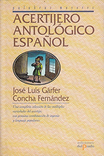 Acertijero antologico español