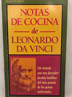 Notas de cocina de leonardo da vinci.