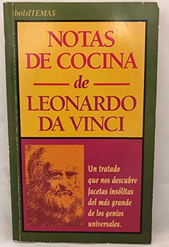 Notas de cocina de leonardo da vinci.
