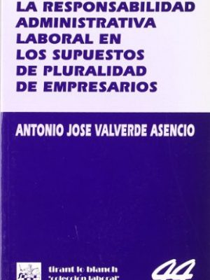 La responsabilidad administrativa laboral en los supuestos de pluralidad de empresarios (colección laboral) (spanish edition)