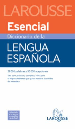 Diccionario esencial lengua española (spanish edition)