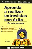 Aprenda a realizar entrevistas con éxito
