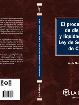 El procedimiento de disolución y liquidación en la ley de sociedades de capital