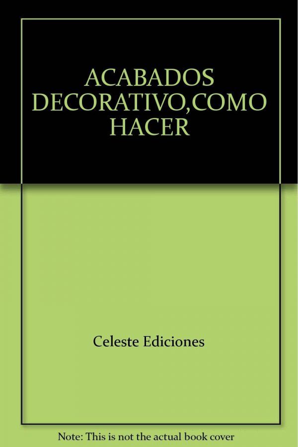 Como hacer acabados decorativos