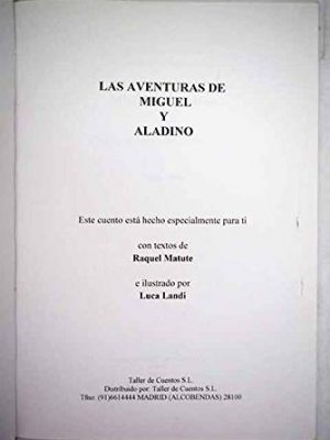 Las aventuras de miguel y aladino