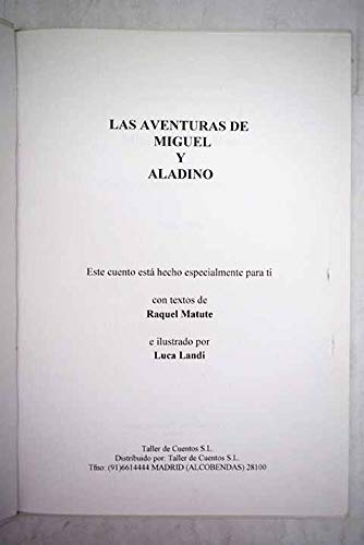 Las aventuras de miguel y aladino