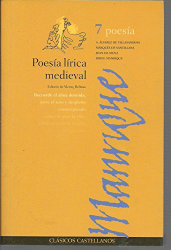 9788483081167_poesia-lirica-medieval-de-las-jarchas-a-jorge-manrique_front-1.jpg Poesia lirica medieval: de las jarchas a jorge manrique