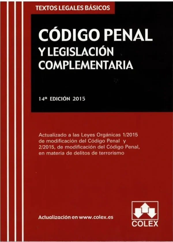 Codigo penal y legislacion especial