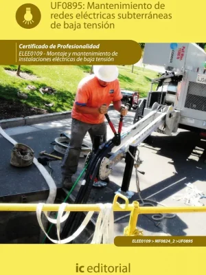 Mantenimiento de redes eléctricas subterráneas de baja tensión. elee0109 -  montaje y mantenimiento de instalaciones eléctricas de baja tensión