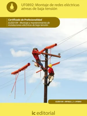 Montaje de redes eléctricas aéreas de baja tensión. elee0109 -  montaje y mantenimiento de instalaciones eléctricas de baja tensión