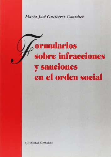 Formularios sobre infracciones y sanciones en el orden