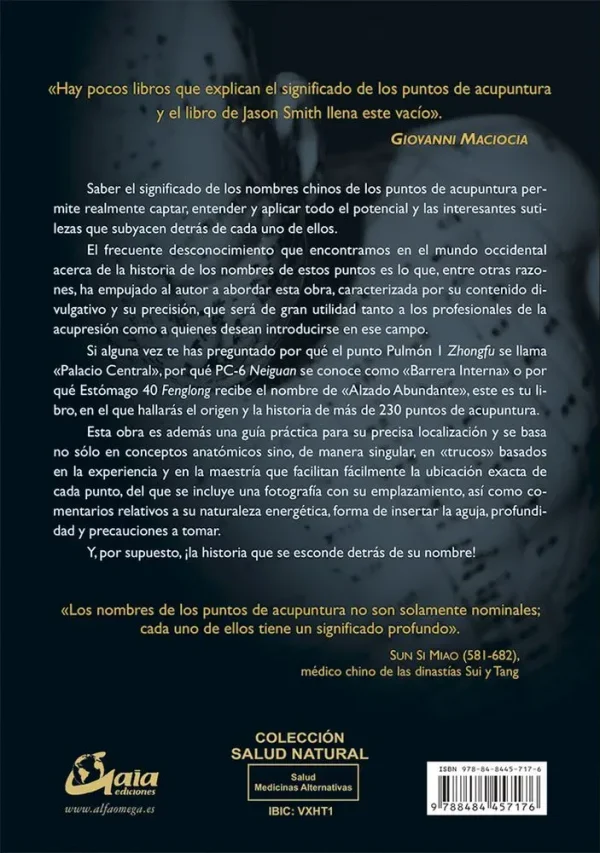 Puntos de acupuntura