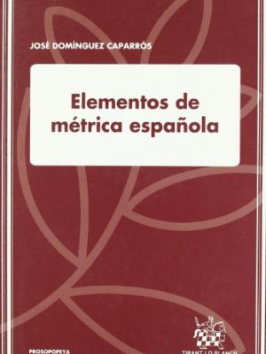 9788484564034_elementos-de-metrica-espanola-spanish-edition_front-3.jpg Elementos de métrica española (spanish edition)