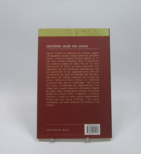 Cristòfor colom fou català