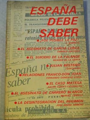 España debe saber