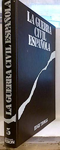 La guerra civil española, tomo v: conclusión, epílogo, apéndices, cronología e índices