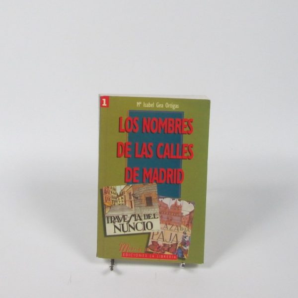 Los nombres de las calles de madrid