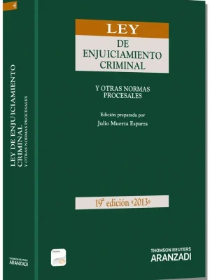 Ley de enjuiciamiento criminal (papel + e-book) - y otras normas procesales