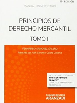 Principios de derecho mercantil tomo ii (p+eb) 19'ed