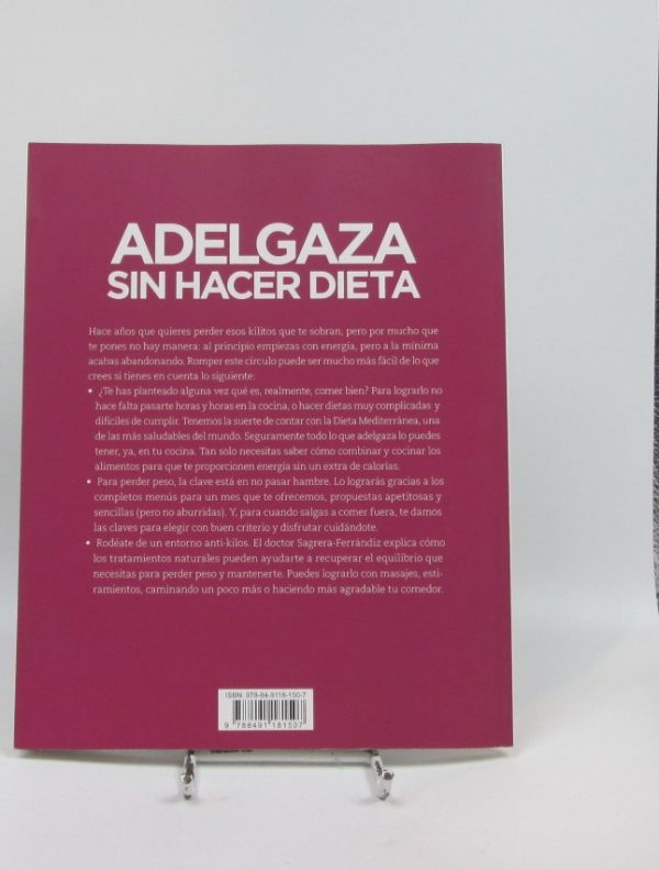 Adelgaza sin hacer dieta