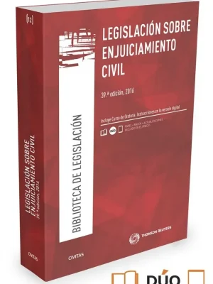 Legislación sobre enjuiciamiento civil (papel + e-book)