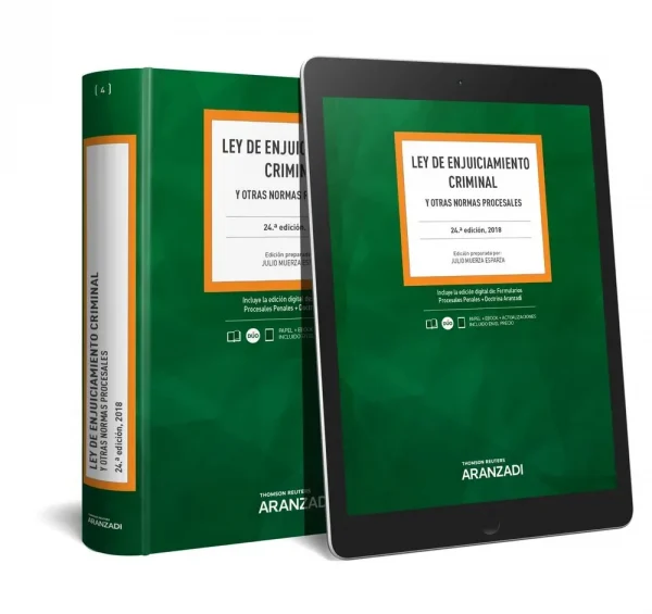 Ley de enjuiciamiento criminal (papel + e-book)