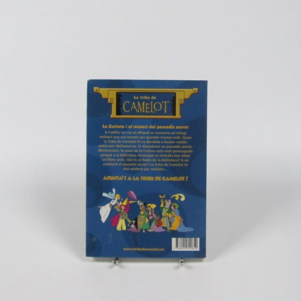 9788492790852_la-tribu-de-camelot-la-carlota-i-el-misteri-del-passadis-secret_back-2.jpg La tribu de camelot: la carlota i el misteri del passadĂs secret