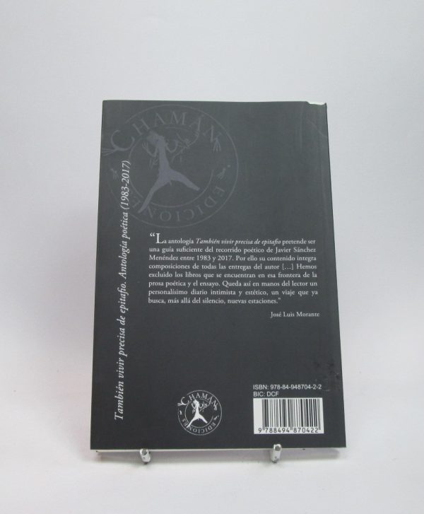 También vivir precisa de epitafio | antología poética 1983 – 2017