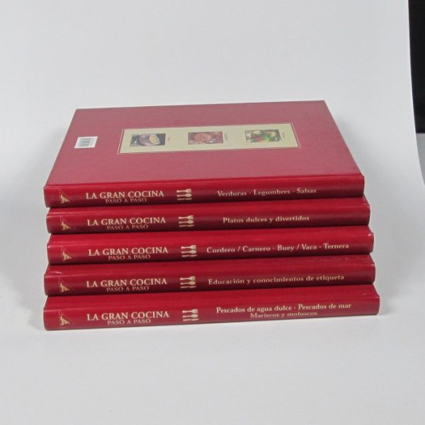 La gran cocina paso a paso. (10 tomos)