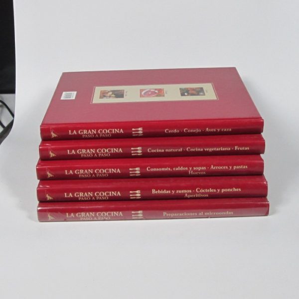 La gran cocina paso a paso. (10 tomos)