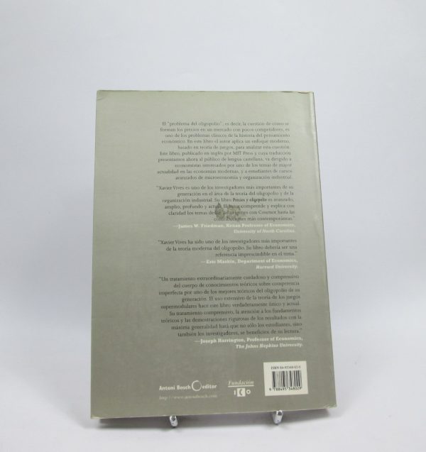 Precios y oligopolio: ideas clásicas y herramientas modernas