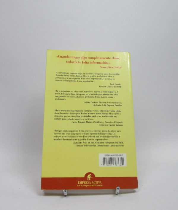 Y ahora, ¿qué?: claves para gestionar una crisis ¡y salir fortalecido!