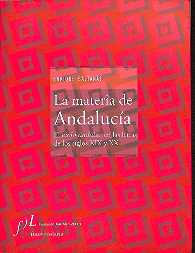 Materia de andalucýa,la