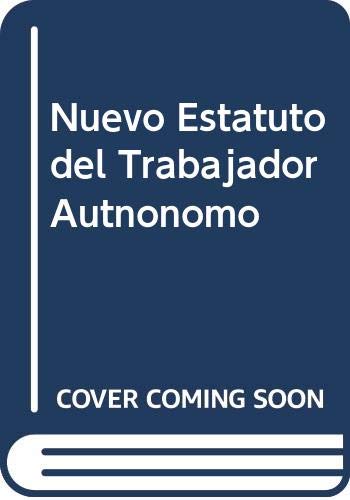 Nuevo estatuto del trabajador autnónomo