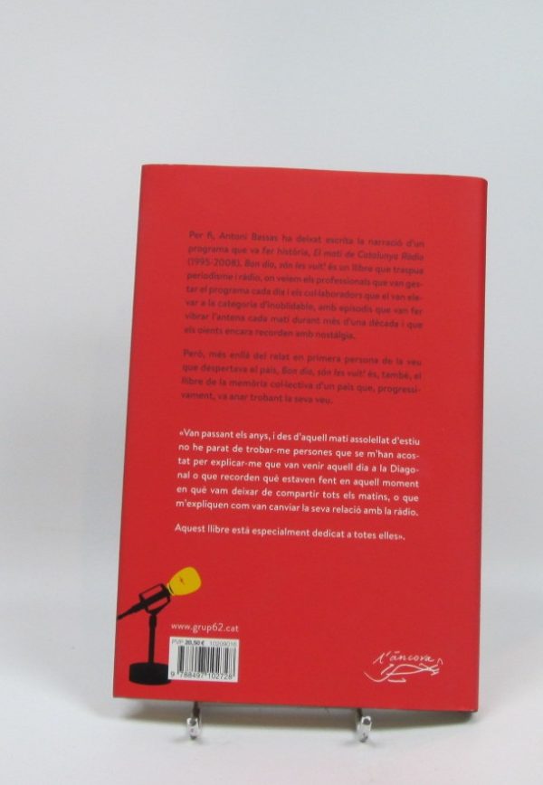 Bon dia, són les vuit