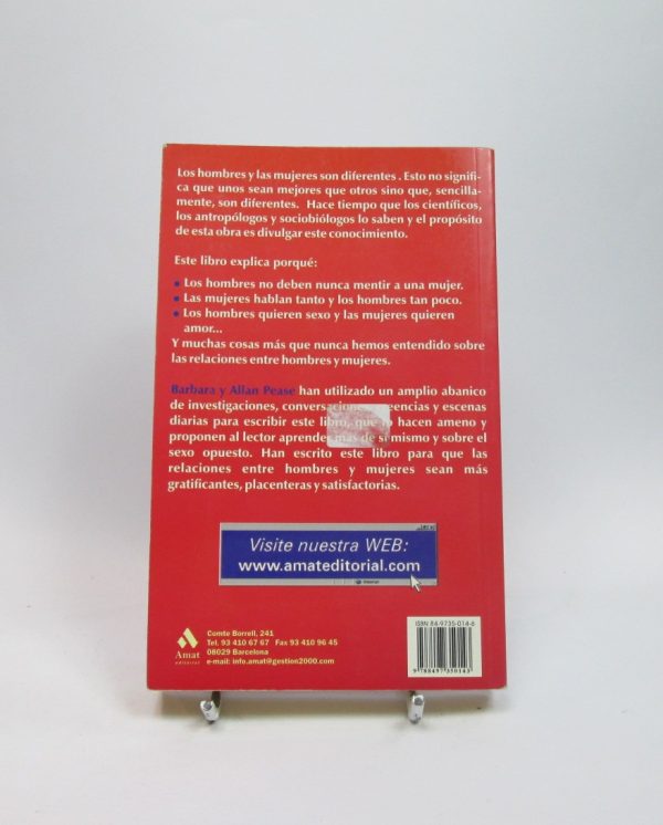 Por qué los hombres no escuchan y las mujeres no entienden los mapas: por qué somos tan diferentes y qué hacer para llevarlo bien