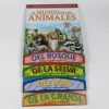 El mundo de los animales del bosque, de la selva, del mar y de la granja. colección "mundo animal" de saldaña