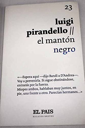 El mantón negro