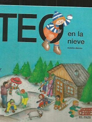 Teo en la nieve